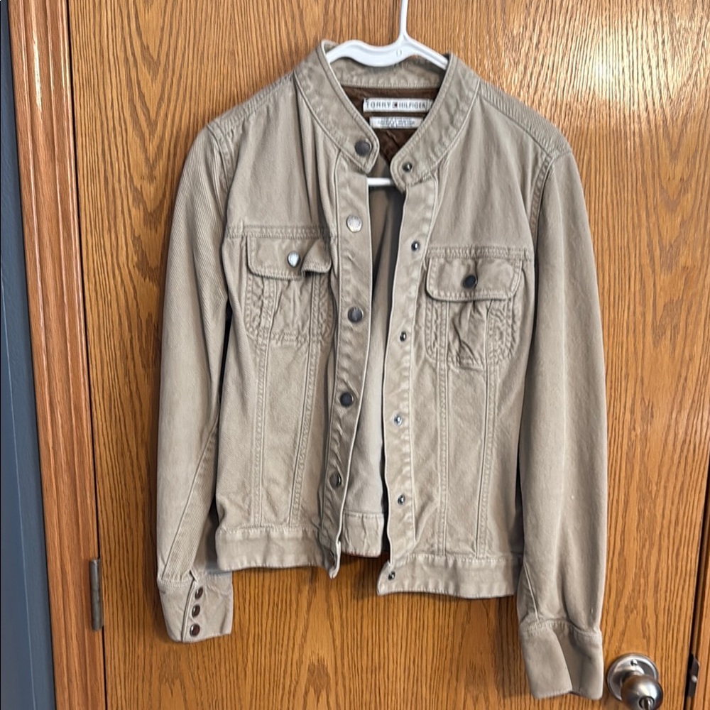 Tommy Hilfiger Beige Utility Jacket